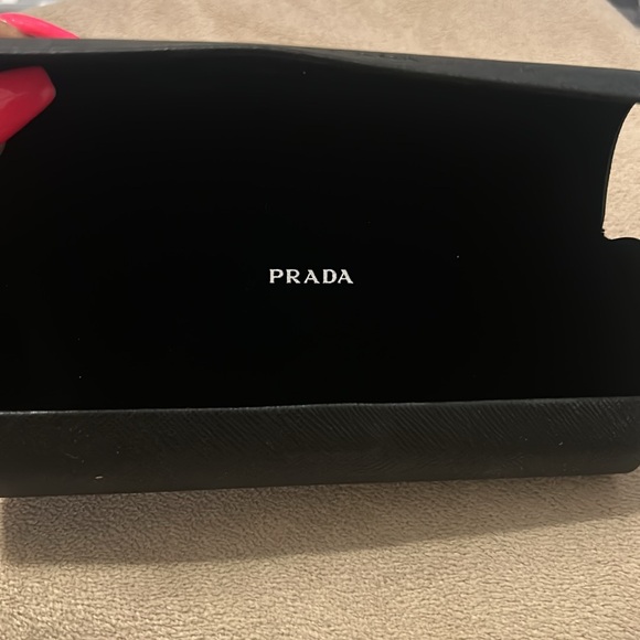 Prada VPR 11R ROJ-1O1 Eyeglasses Tortoise Pink Cat Eye with case Frame Only - Picture 4 of 5